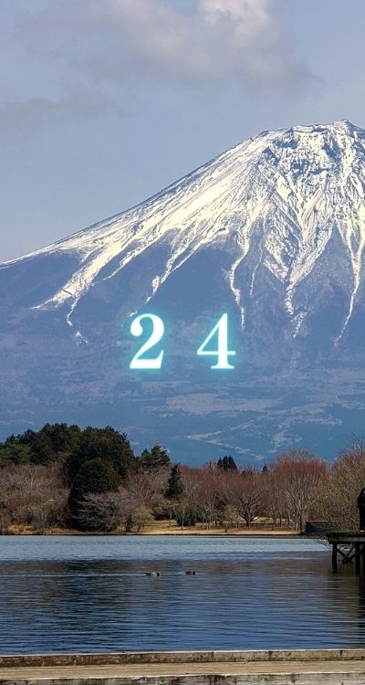 シウマ・エンジェルナンバー_24_おしゃれ_待ち受け_画像_壁紙_富士山_無料_03