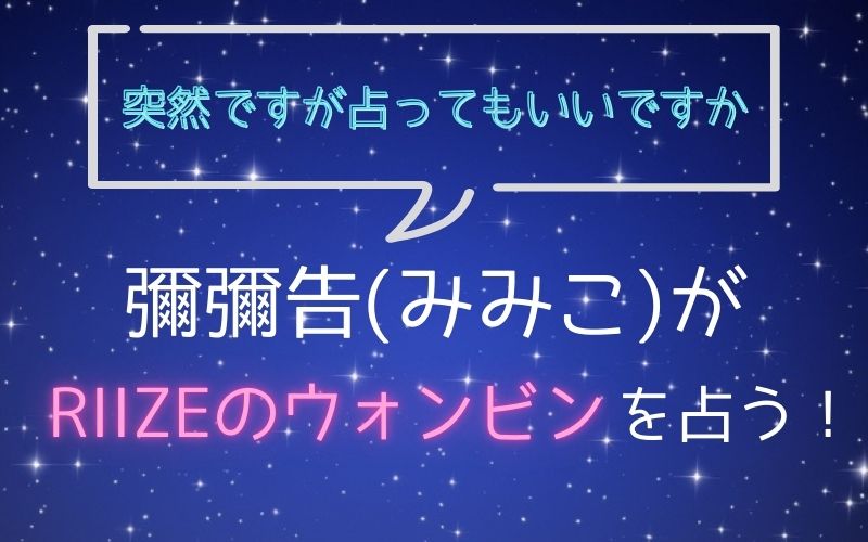 彌彌告_占い_ウォンビン_突然ですが占ってもいいですか